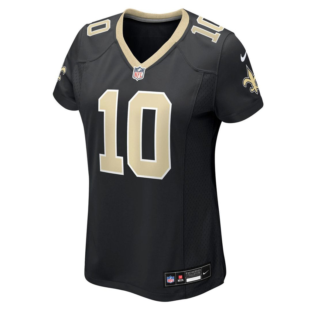 Brandin Cooks New Orleans Saints Nike Women's Team Game Jersey - Black Official NFL Team Apparel Football Fan Gear
