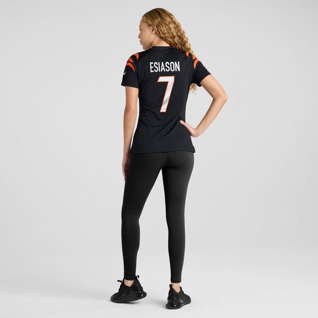 Boomer Esiason Cincinnati Bengals Nike Women's Retired Player Jersey - Black Official NFL Team Apparel Football Fan Gear