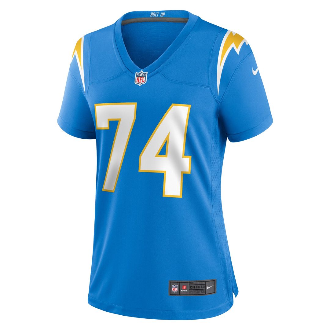 Matt Kaskey Los Angeles Chargers Nike Women's Team Game Jersey - Powder Blue Official NFL Team Apparel Football Fan Gear