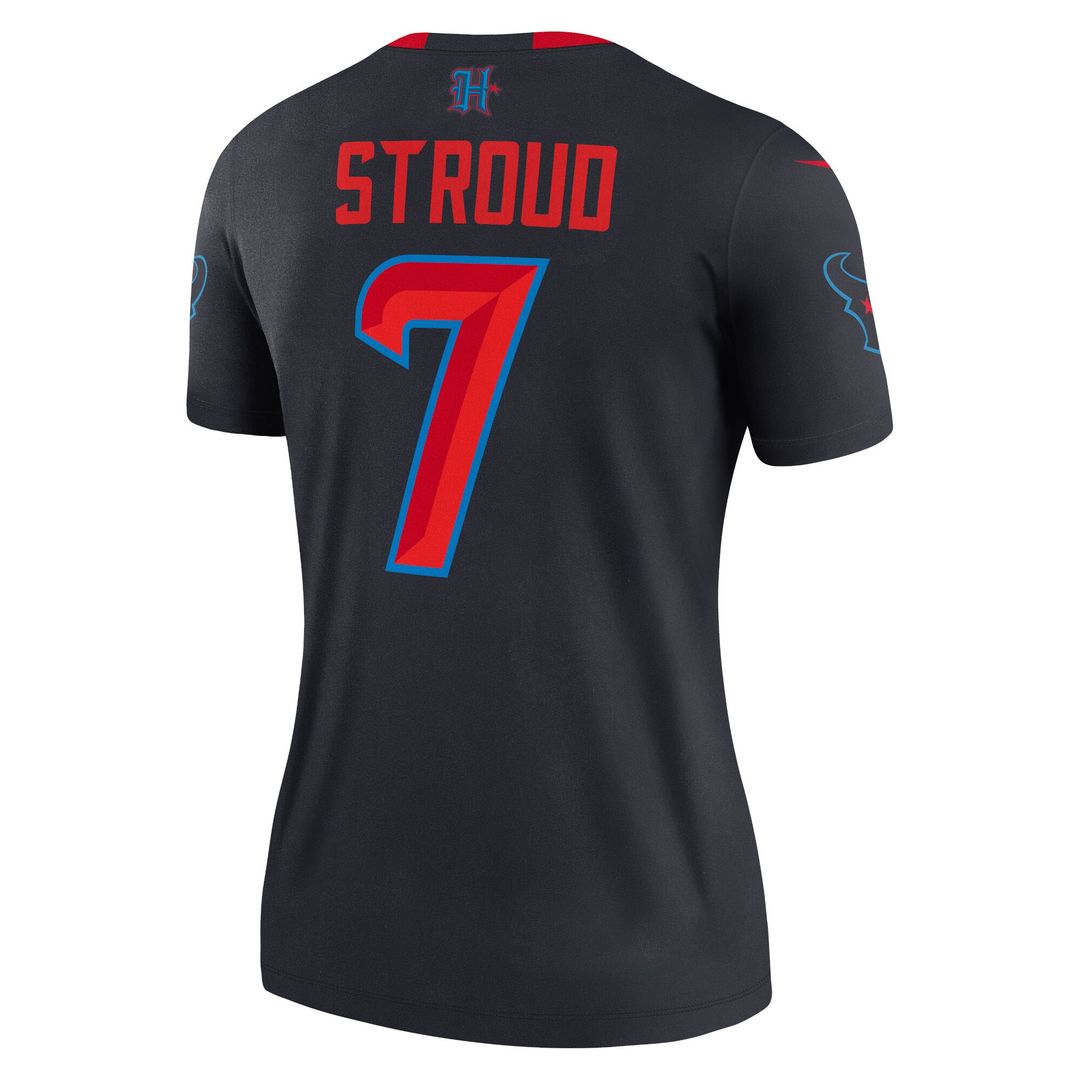 C.J. Stroud Houston Texans Nike Women's Alternate Legend Player Performance Top - Red NFL Fan Gear Popular Style