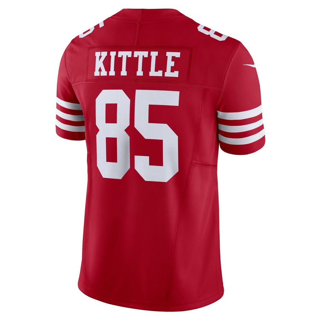 George Kittle San Francisco 49ers Nike Vapor F.U.S.E. Limited Jersey - Scarlet Official NFL Team Apparel Football Fan Gear