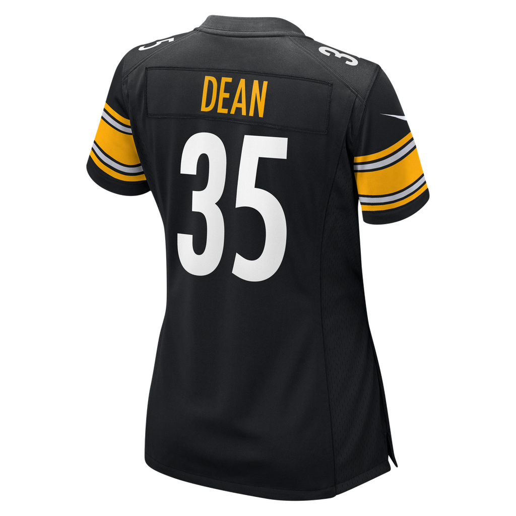 Jamel Dean Pittsburgh Steelers Nike Women's Team Game Jersey - Black Official NFL Team Apparel Football Fan Gear