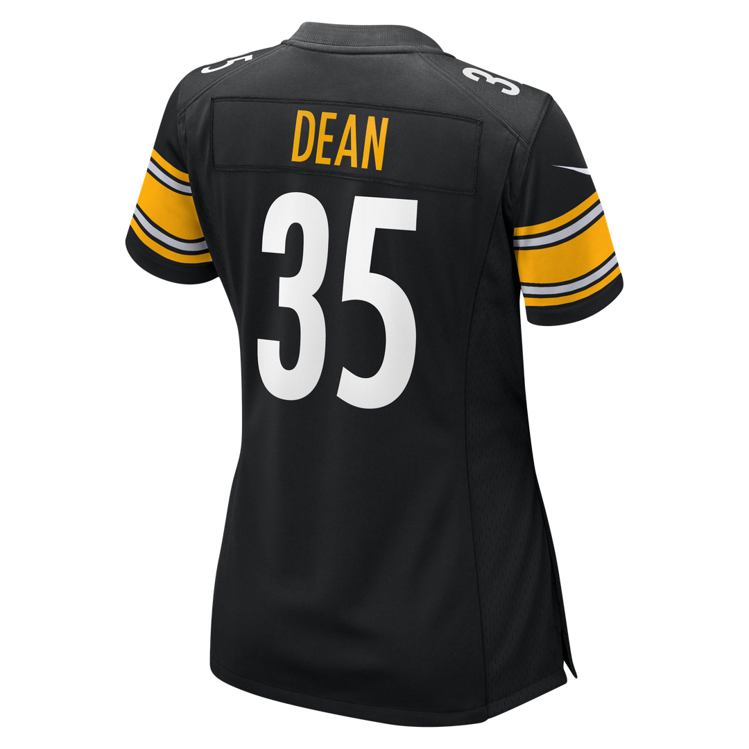 Jamel Dean Pittsburgh Steelers Nike Women's Team Game Jersey - Black Official NFL Team Apparel Football Fan Gear