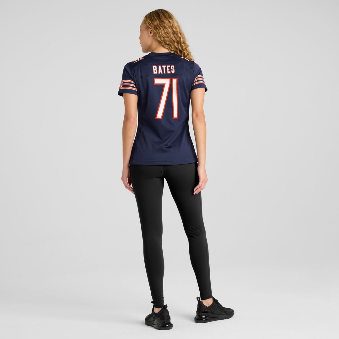 Ryan Bates Chicago Bears Nike Women's Game Jersey - Navy Official NFL Team Apparel Football Fan Gear