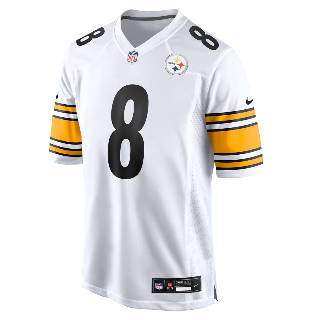 Aaron Rodgers Pittsburgh Steelers Nike Game Jersey - White Official NFL Team Apparel Football Fan Gear