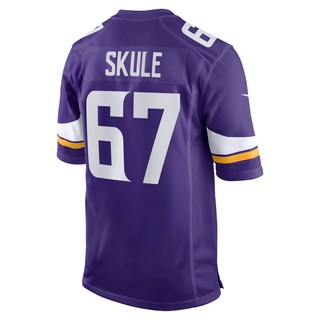 Justin Skule Minnesota Vikings Nike Team Game Jersey - Purple Official NFL Team Apparel Football Fan Gear