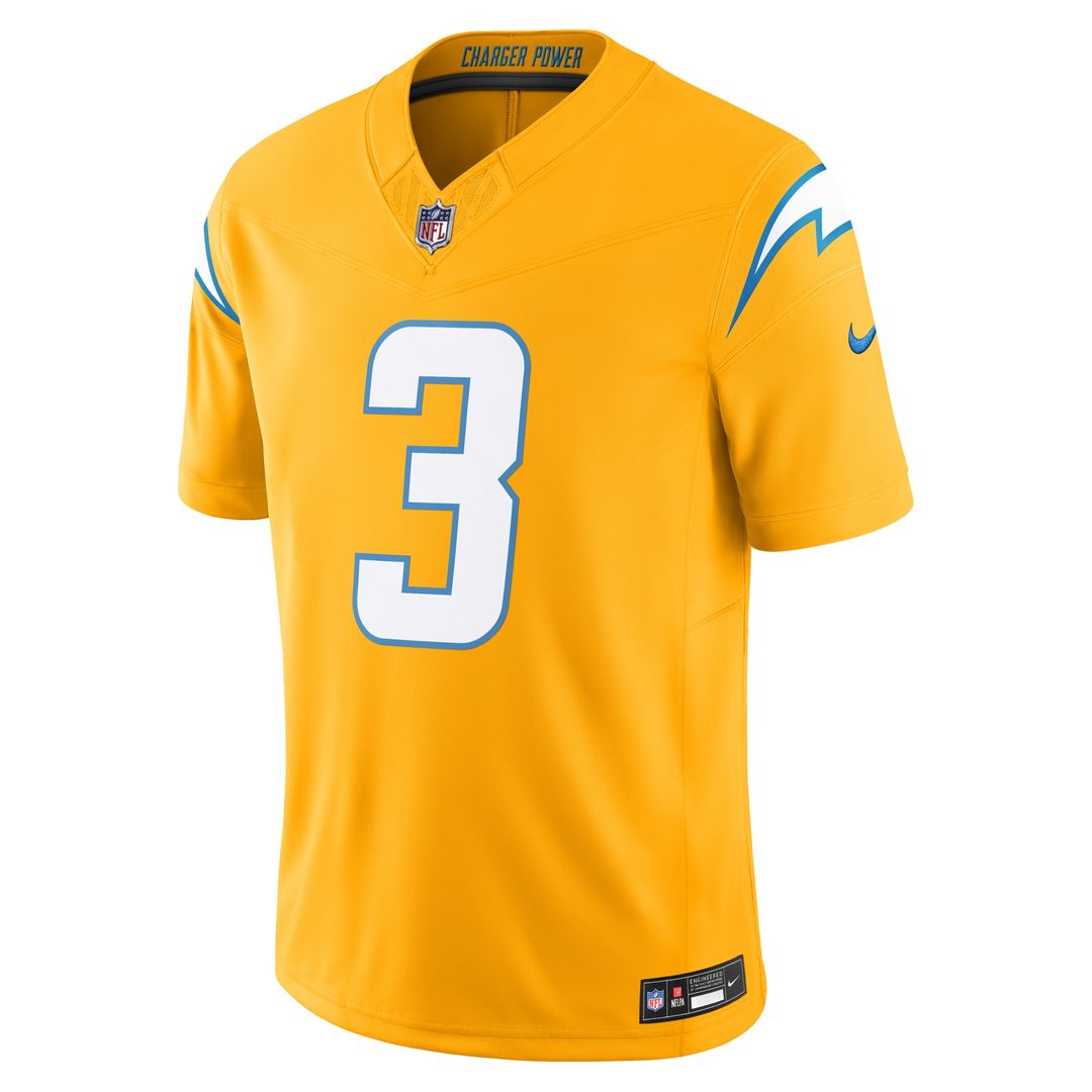 Derwin James Jr. Los Angeles Chargers Nike Vapor F.U.S.E. Limited Jersey - Powder Blue Official NFL Team Apparel Football Fan Gear