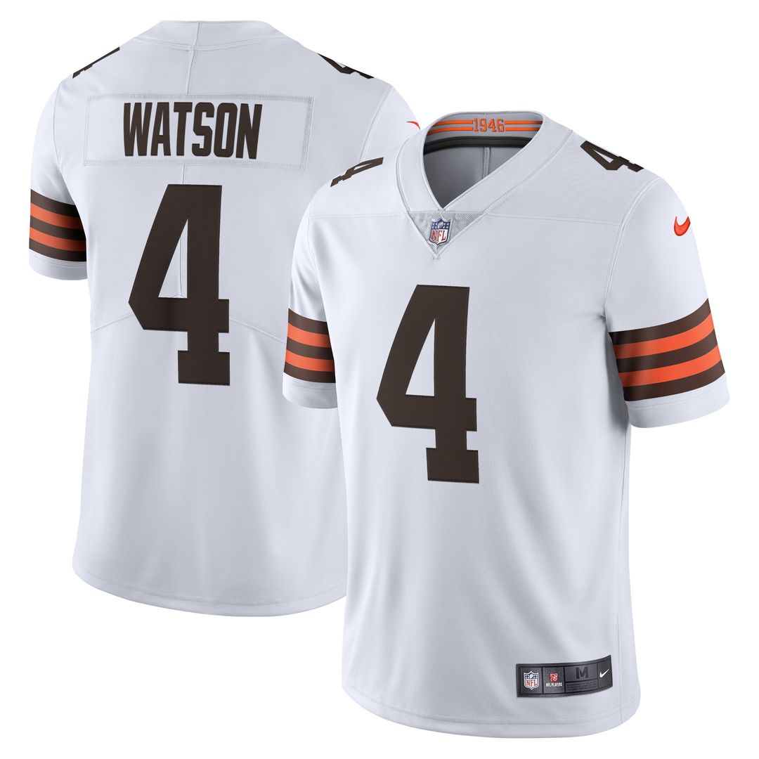 Deshaun Watson Cleveland Browns Nike 2020 Vapor Limited Jersey - White Official NFL Team Apparel Football Fan Gear