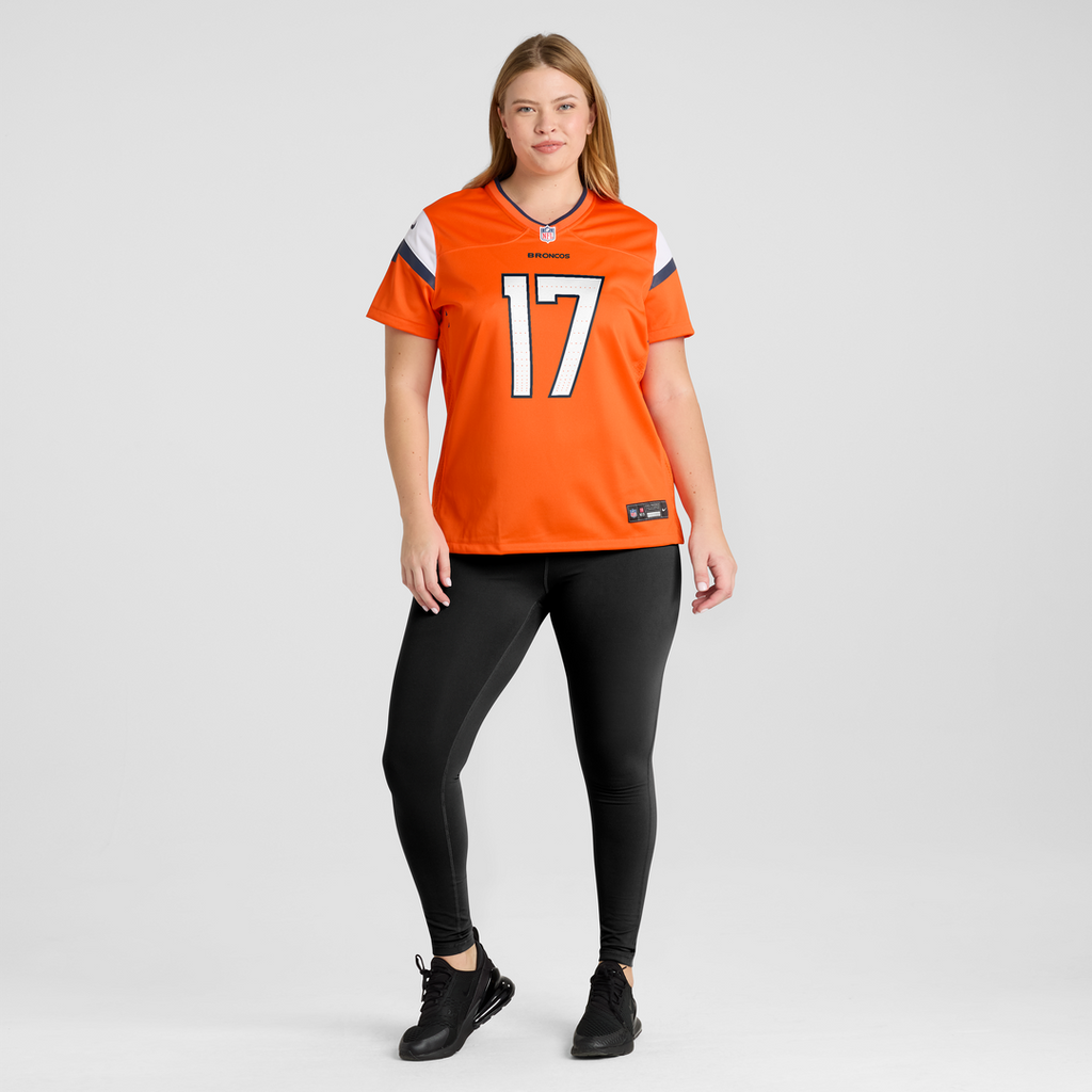 Jaylen Waddle Denver Broncos Nike Women's Game Jersey - Orange Official NFL Team Apparel Football Fan Gear