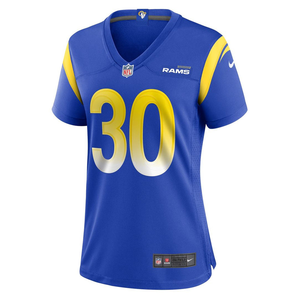 Josh Wallace Los Angeles Rams Nike Women's Game Jersey - Royal Official NFL Team Apparel Football Fan Gear