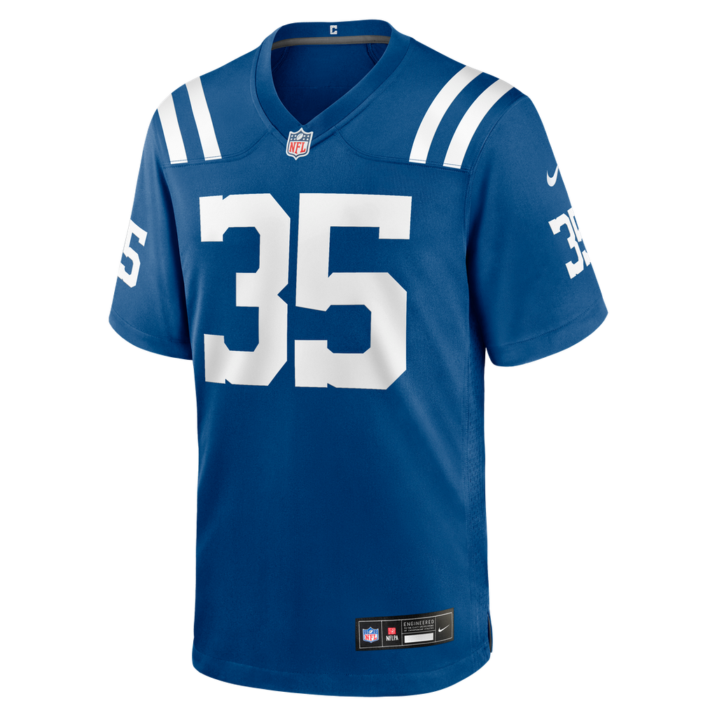 Johnathan Edwards Indianapolis Colts Nike Team Game Jersey - Royal Official NFL Team Apparel Football Fan Gear