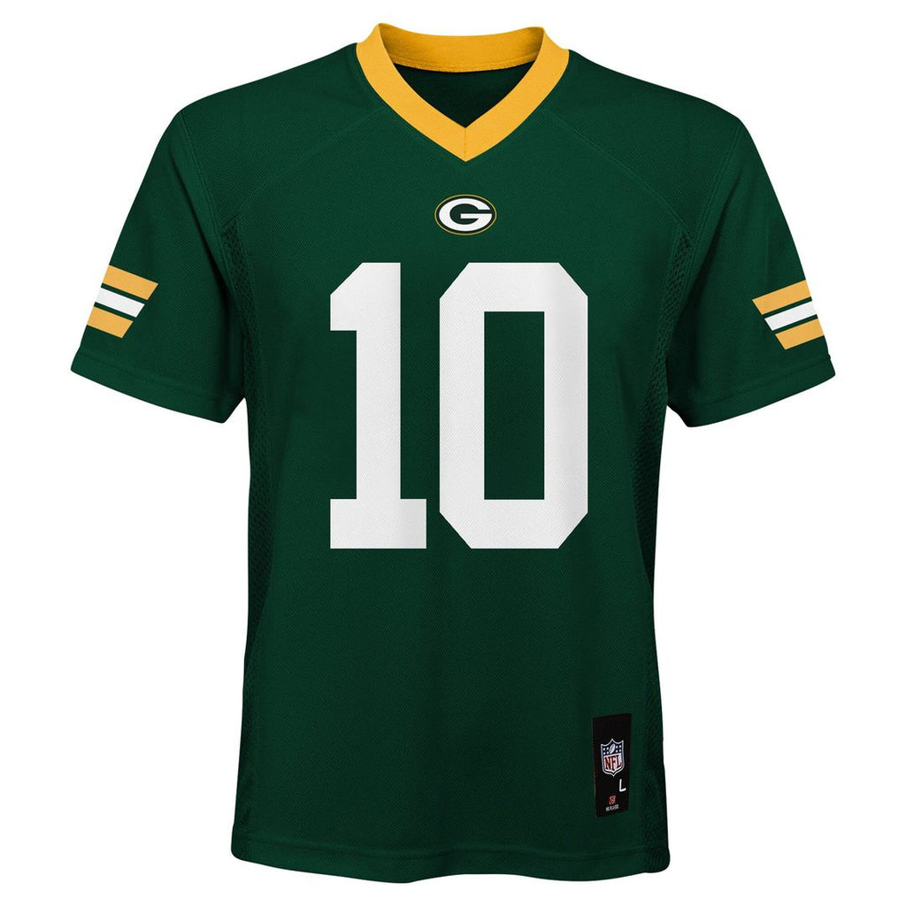 Jordan Love Green Bay Packers Youth Replica Player Jersey - Green Official NFL Team Apparel Football Fan Gear