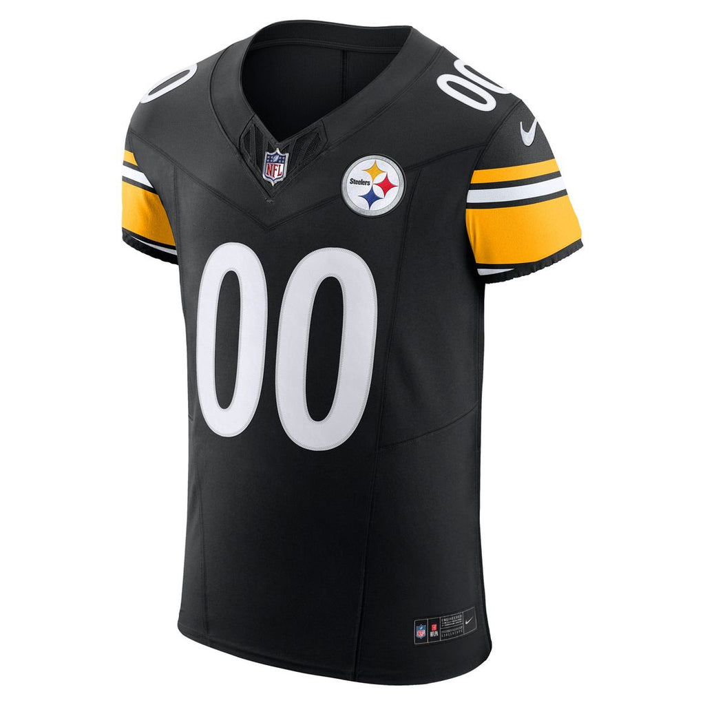 Pittsburgh Steelers Nike Vapor F.U.S.E. Elite Custom Jersey - Black Official NFL Team Apparel Football Fan Gear