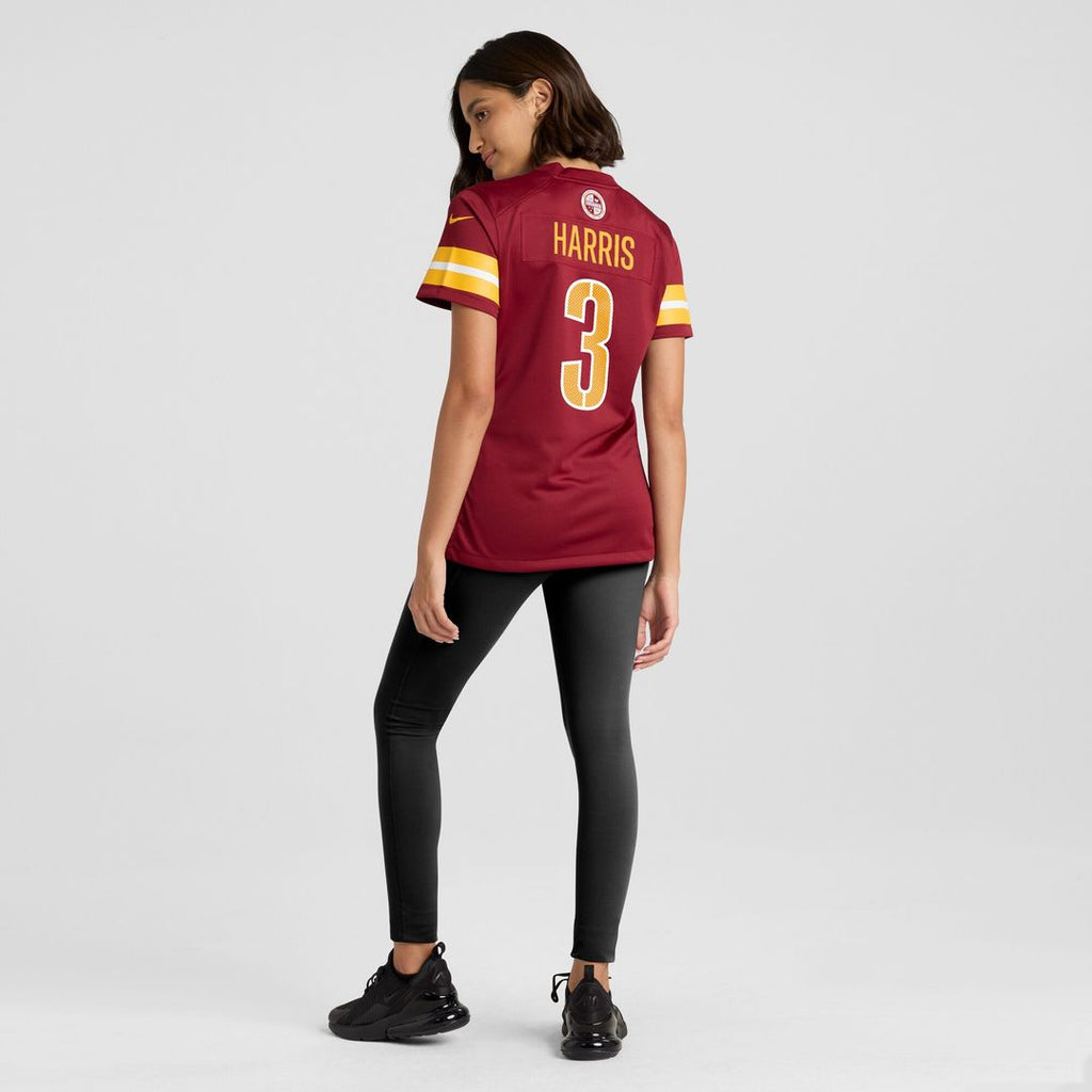 Will Harris Washington Commanders Nike Women's Team Game Jersey - Burgundy Official NFL Team Apparel Football Fan Gear