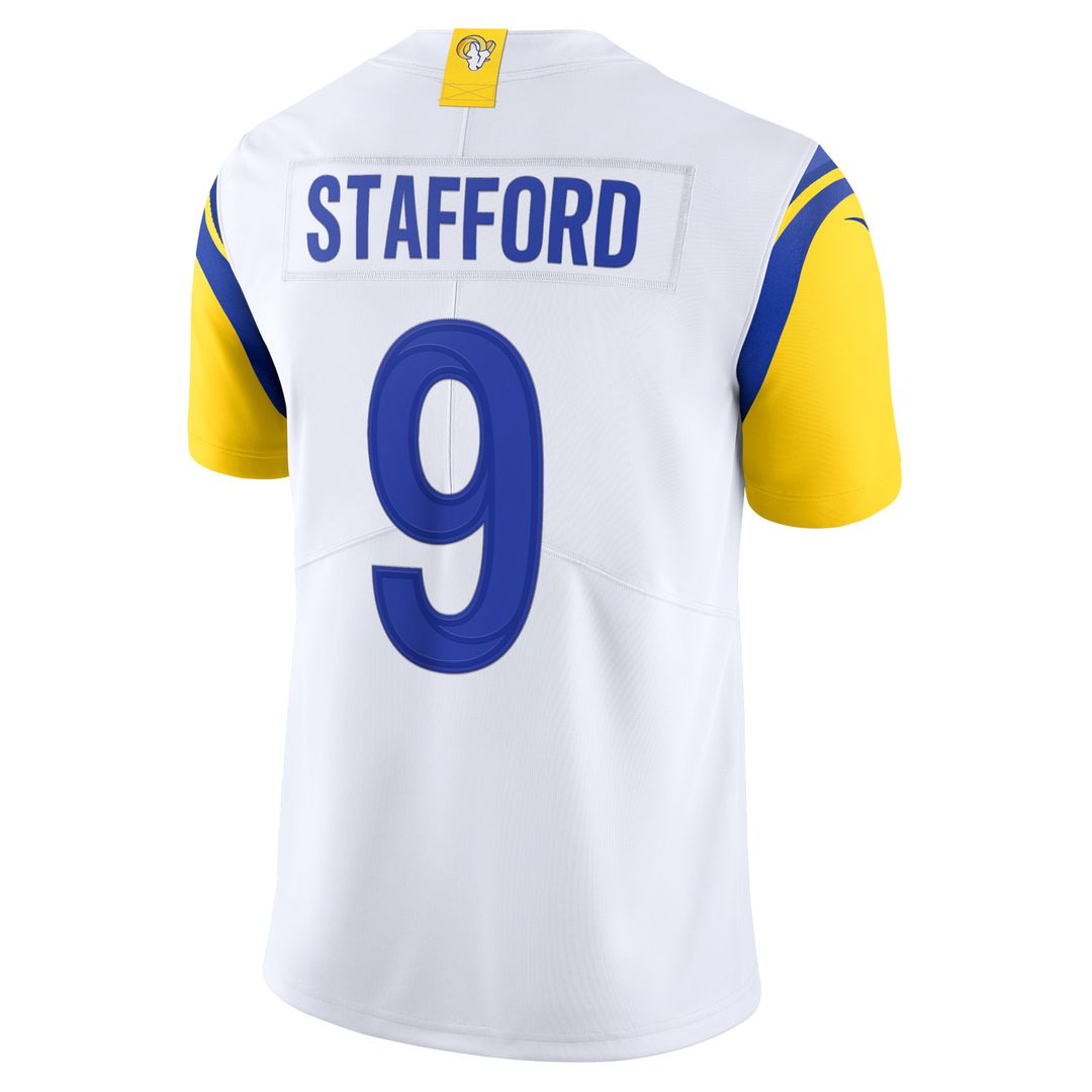 Matthew Stafford Los Angeles Rams Nike Alternate Vapor Limited Jersey - White Official NFL Team Apparel Football Fan Gear