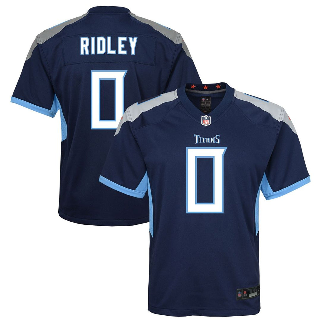 Calvin Ridley Tennessee Titans Nike Youth Game Jersey - Navy Official NFL Team Apparel Football Fan Gear