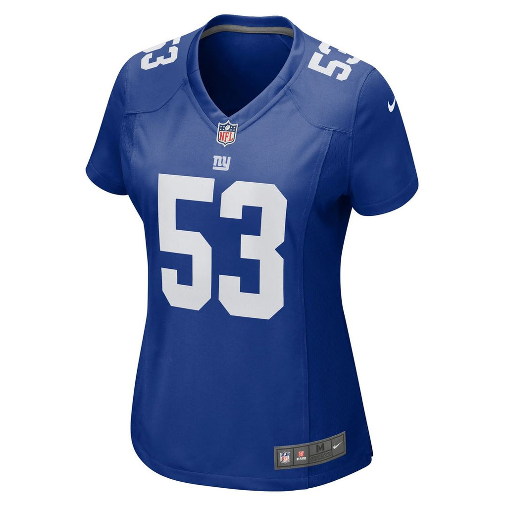 Darius Muasau New York Giants Nike Women's Game Jersey - Royal Official NFL Team Apparel Football Fan Gear