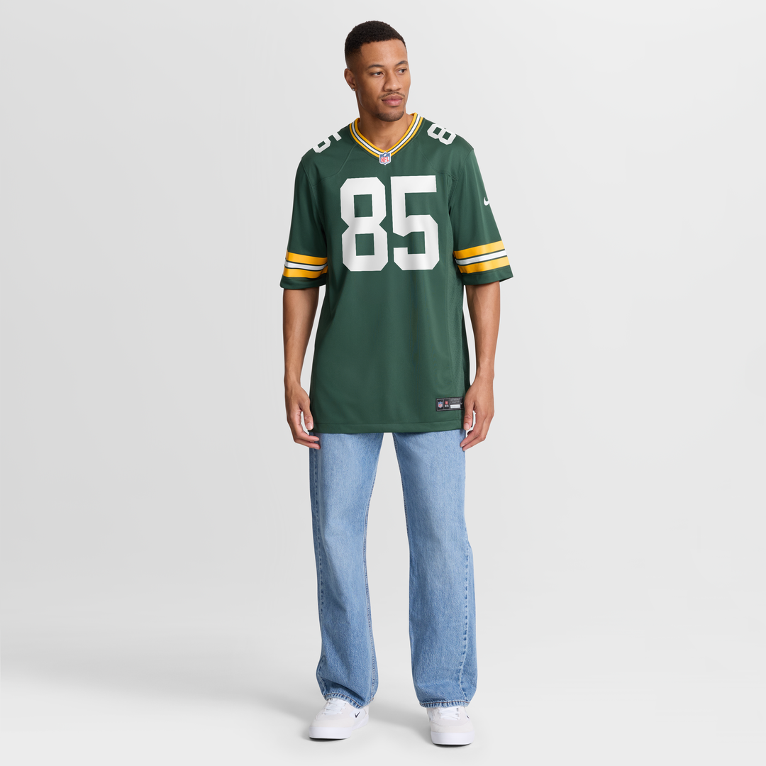 Tucker Kraft Green Bay Packers Nike Alternate Game Jersey - Navy Official NFL Team Apparel Football Fan Gear