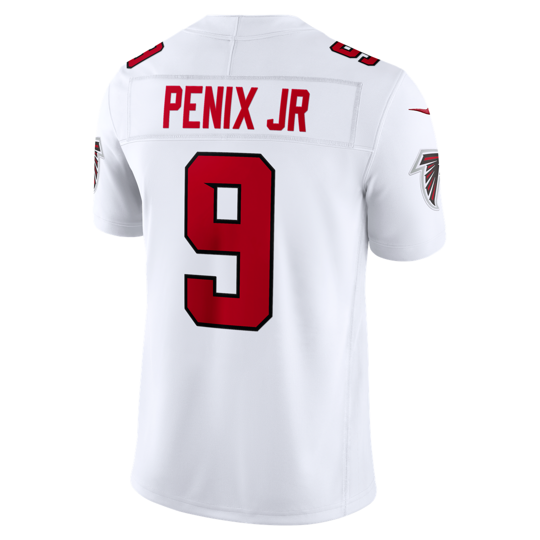Michael Penix Jr. Atlanta Falcons Nike Vapor F.U.S.E. Stitched Limited Jersey - White Official NFL Team Apparel Football Fan Gear