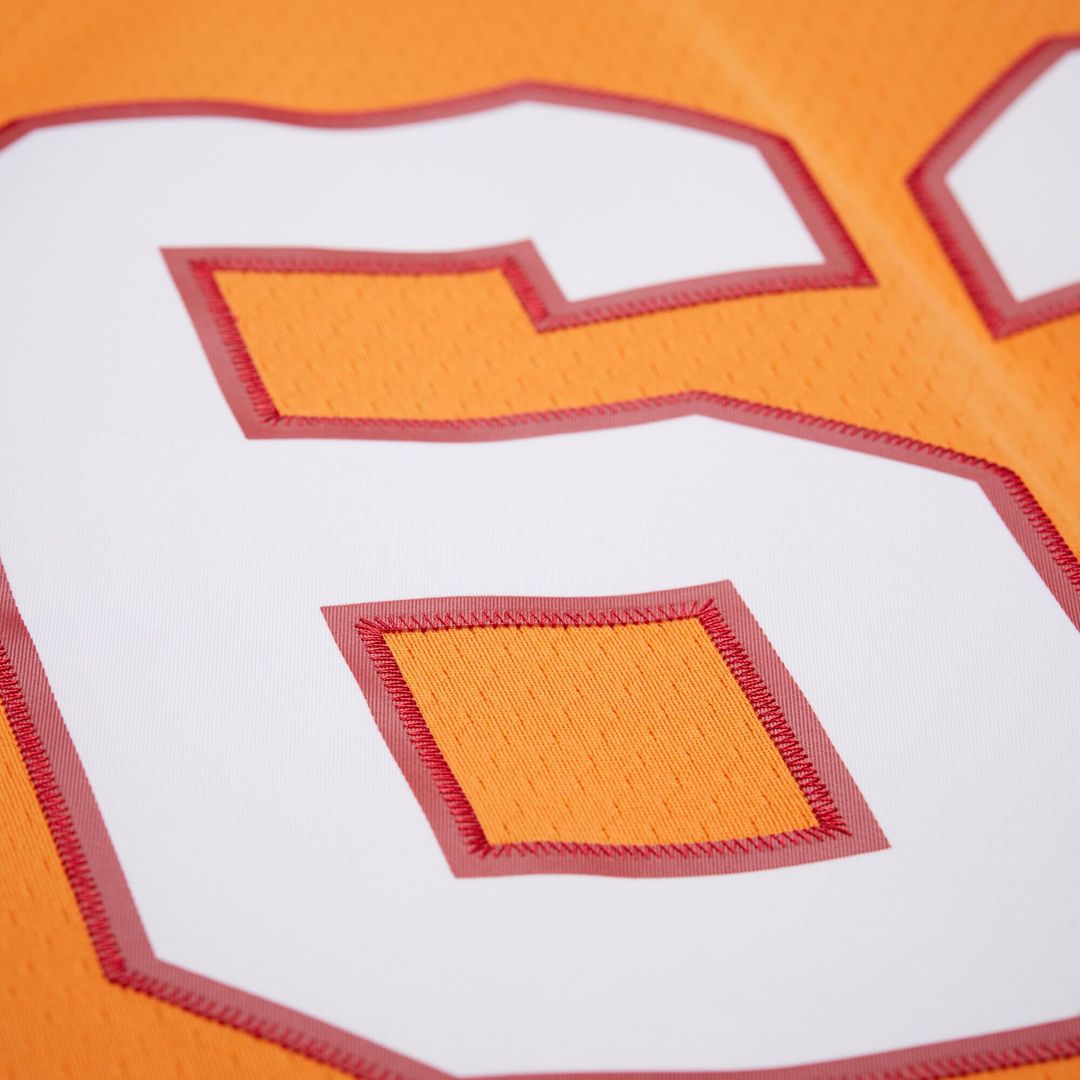 Lee Roy Selmon Tampa Bay Buccaneers Mitchell & Ness 1976 Legacy Replica Jersey - Orange Official NFL Team Apparel Football Fan Gear
