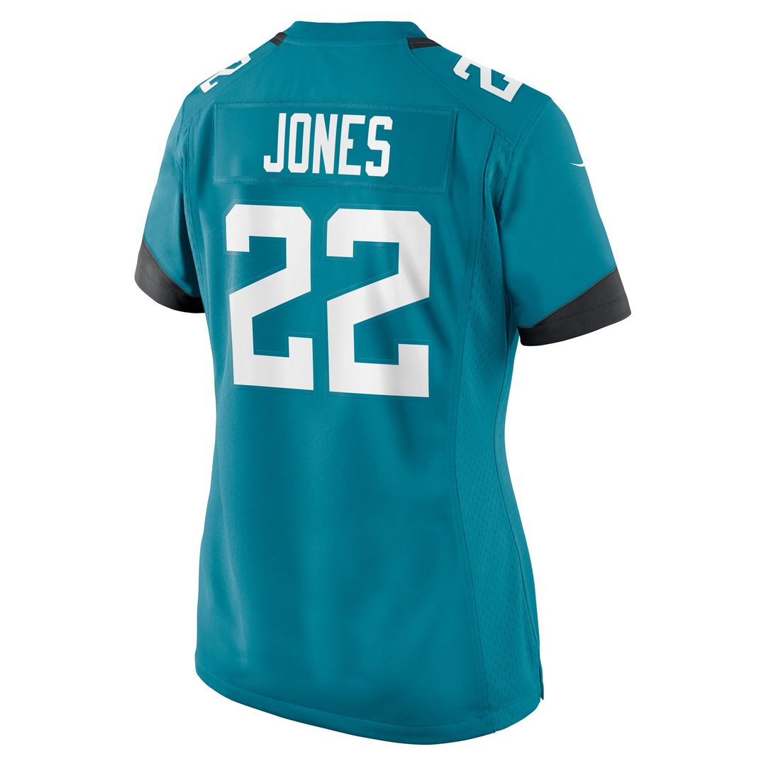 Jarrian Jones Jacksonville Jaguars Nike Women's Game Jersey - Teal Official NFL Team Apparel Football Fan Gear