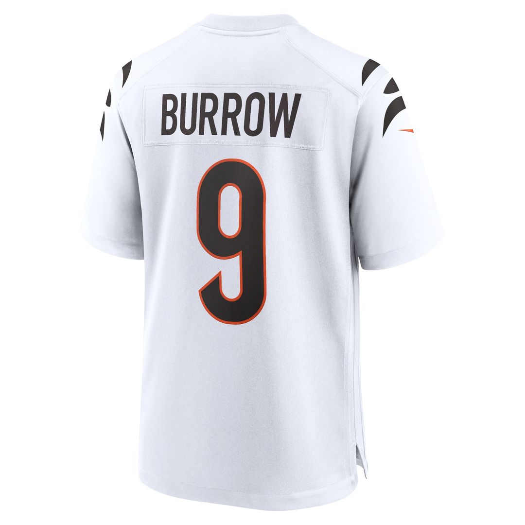 Joe Burrow Cincinnati Bengals Nike Game Jersey - White Official NFL Team Apparel Football Fan Gear