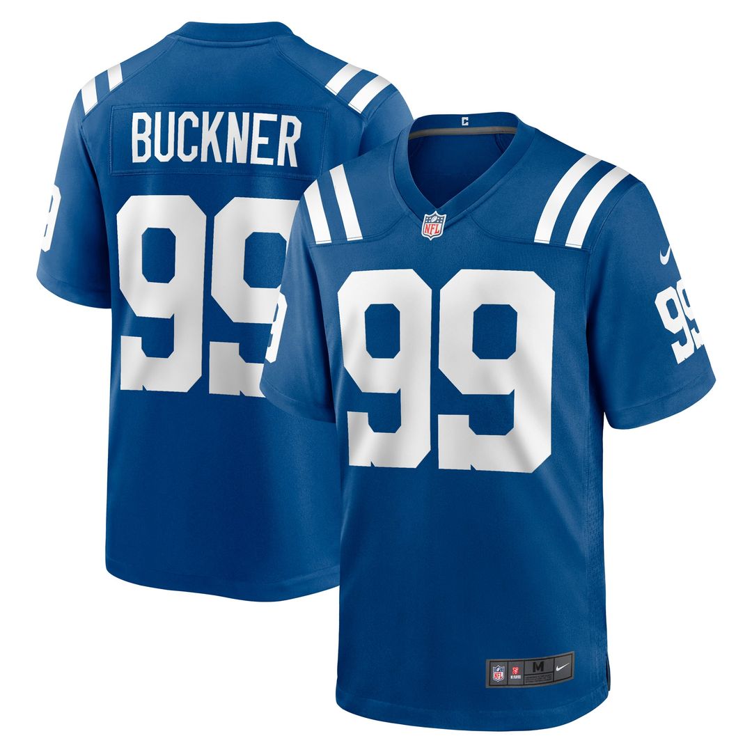 DeForest Buckner Indianapolis Colts Nike Alternate Game Jersey - Blue Official NFL Team Apparel Football Fan Gear