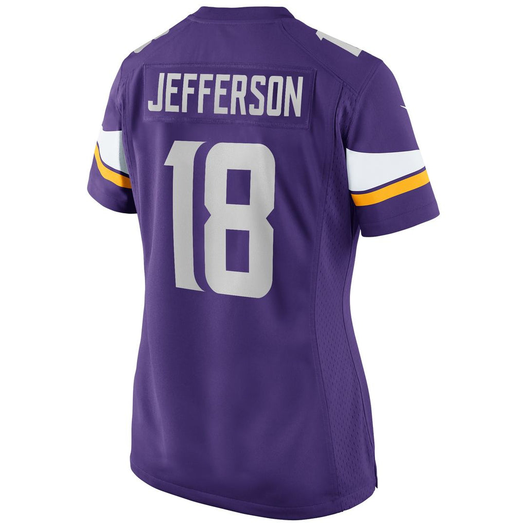 Justin Jefferson Minnesota Vikings Nike Women's Game Player Jersey - White Official NFL Team Apparel Football Fan Gear