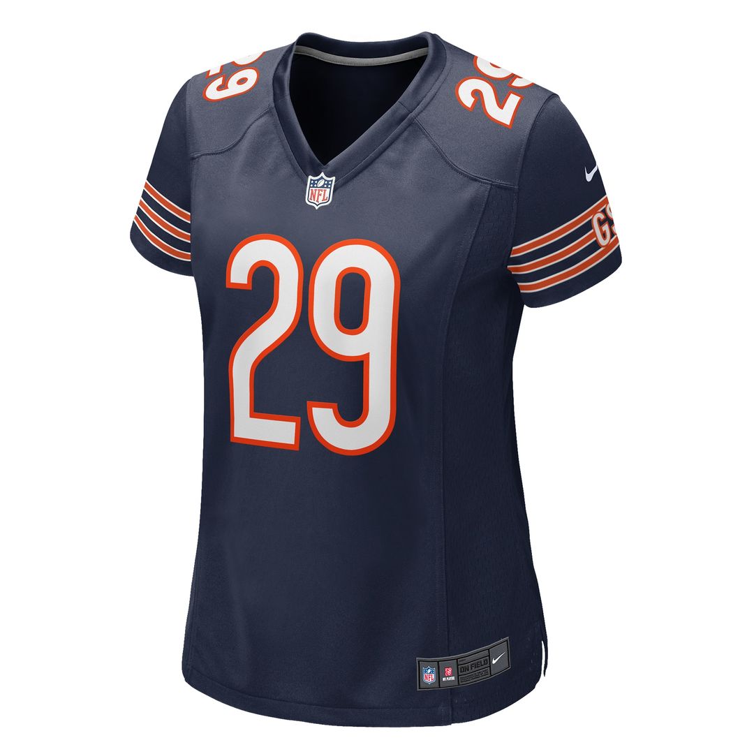 Tyrique Stevenson Chicago Bears Nike Women's Game Jersey - Navy Official NFL Team Apparel Football Fan Gear