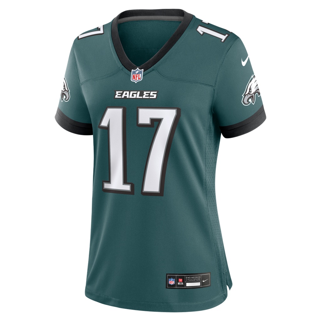 Arnold Ebiketie Philadelphia Eagles Nike Women's Team Game Jersey - Midnight Green Official NFL Team Apparel Football Fan Gear