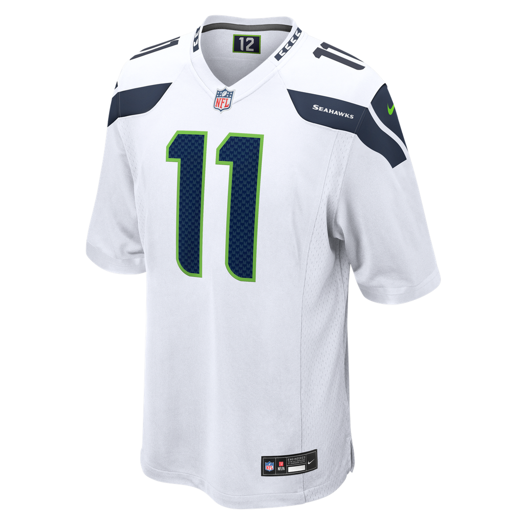 Jaxon Smith-Njigba Seattle Seahawks Nike Throwback Player Game Jersey - Royal Official NFL Team Apparel Football Fan Gear