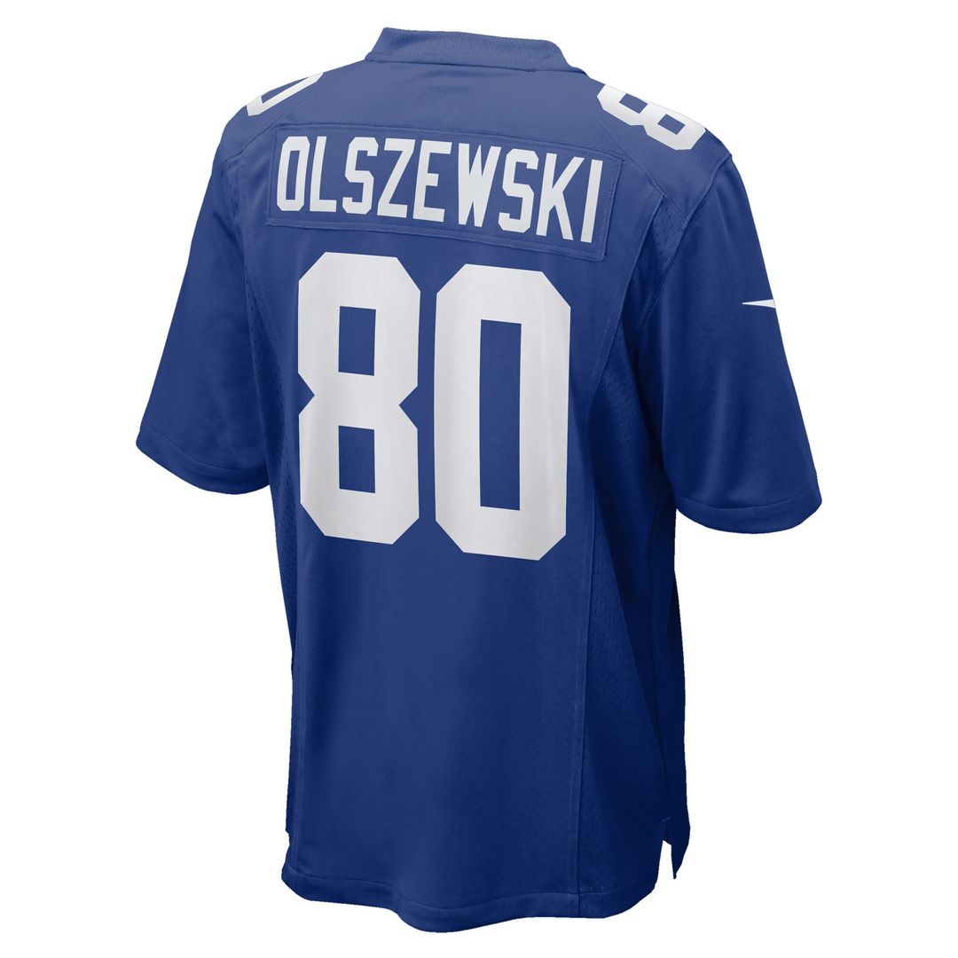 Gunner Olszewski New York Giants Nike Team Game Jersey - Royal Official NFL Team Apparel Football Fan Gear