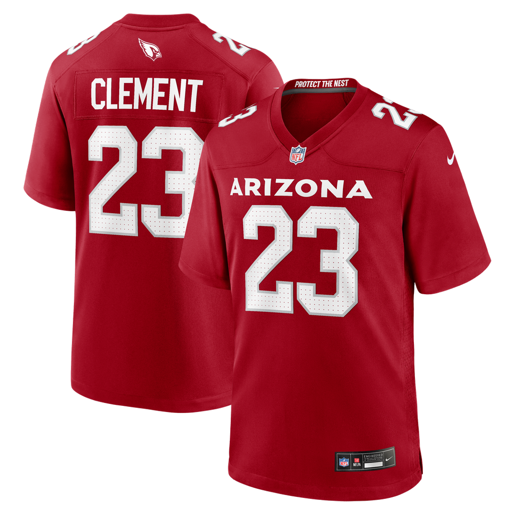 Corey Clement Arizona Cardinals Nike Team Game Jersey - Cardinal Official NFL Team Apparel Football Fan Gear