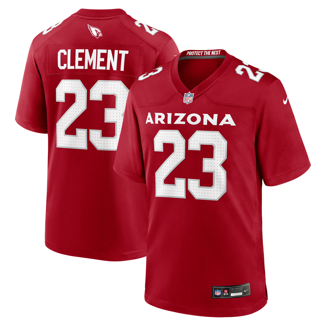 Corey Clement Arizona Cardinals Nike Team Game Jersey - Cardinal Official NFL Team Apparel Football Fan Gear