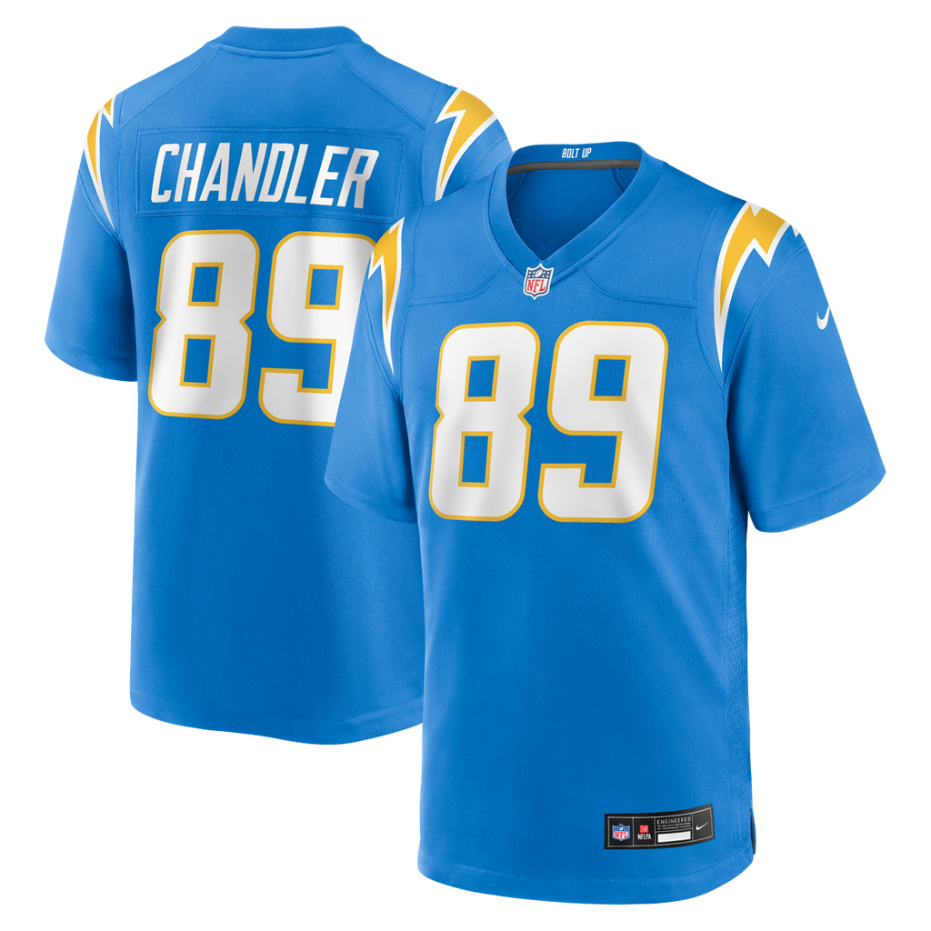Wes Chandler Los Angeles Chargers Nike Retired Player Jersey - Powder Blue Official NFL Team Apparel Football Fan Gear