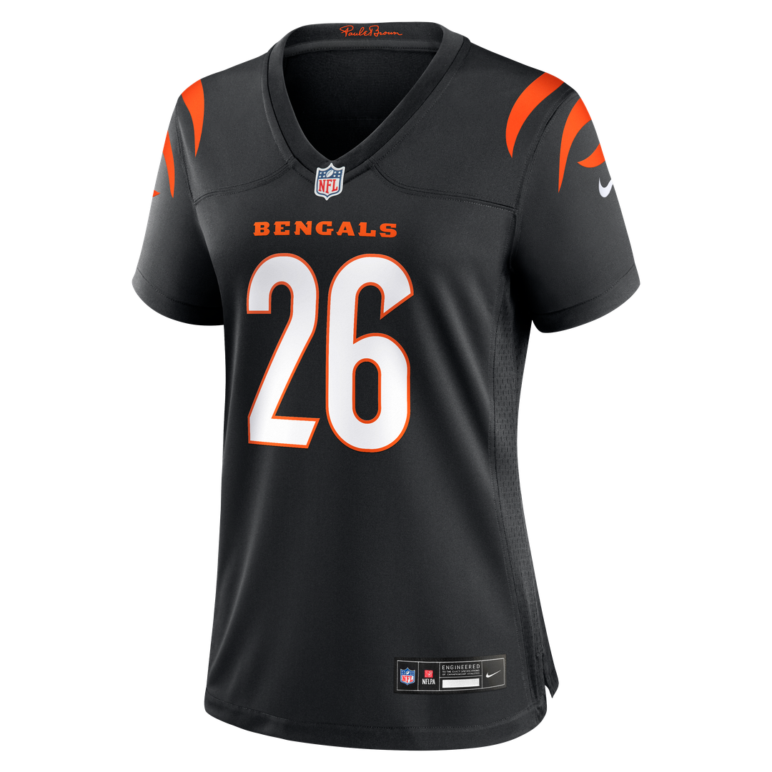 Ja'Sir Taylor Cincinnati Bengals Nike Women's Team Game Jersey - Black Official NFL Team Apparel Football Fan Gear