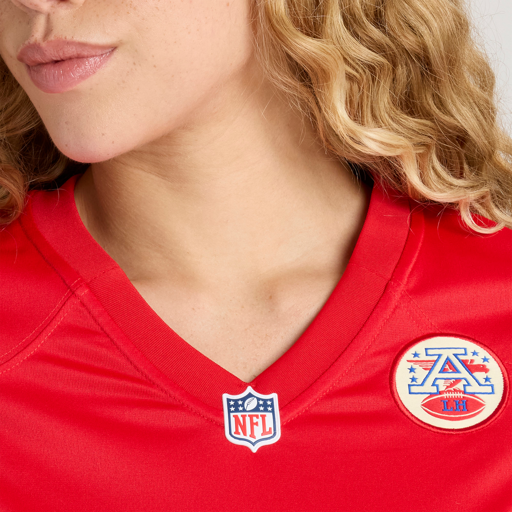 Esa Pole Kansas City Chiefs Nike Women's Team Game Jersey - Red Official NFL Team Apparel Football Fan Gear