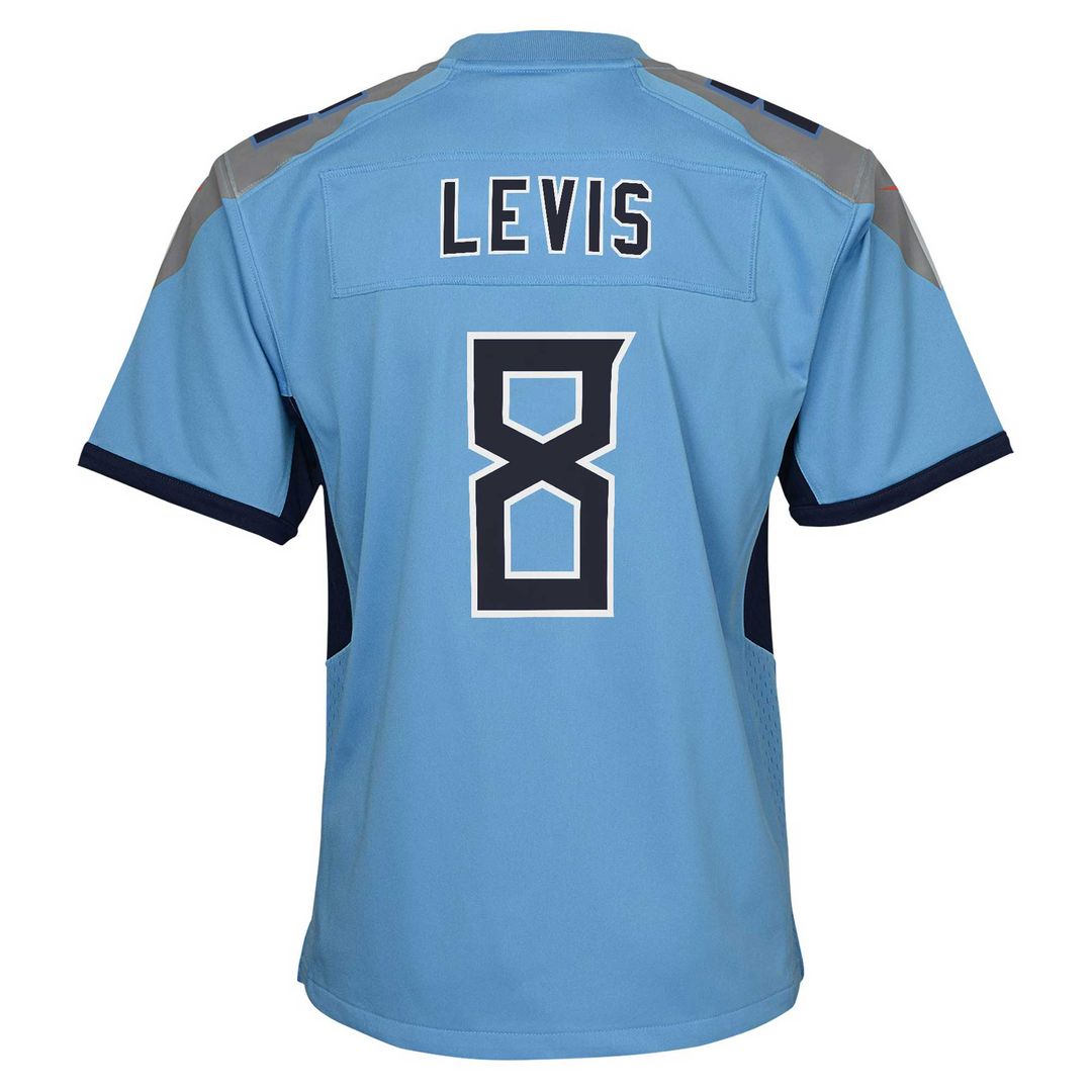 Will Levis Tennessee Titans Nike Youth Game Jersey - Light Blue Official NFL Team Apparel Football Fan Gear