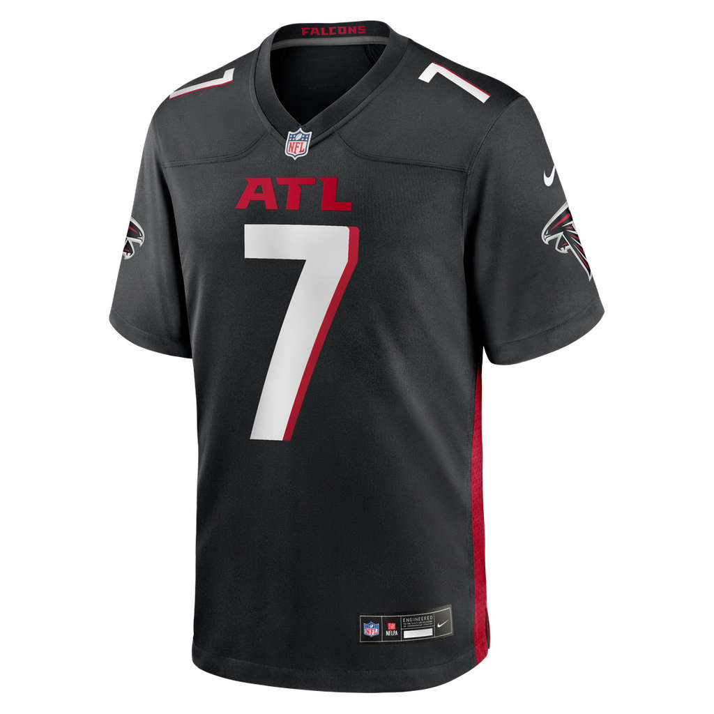 Bijan Robinson Atlanta Falcons Nike Game Jersey - Black Official NFL Team Apparel Football Fan Gear