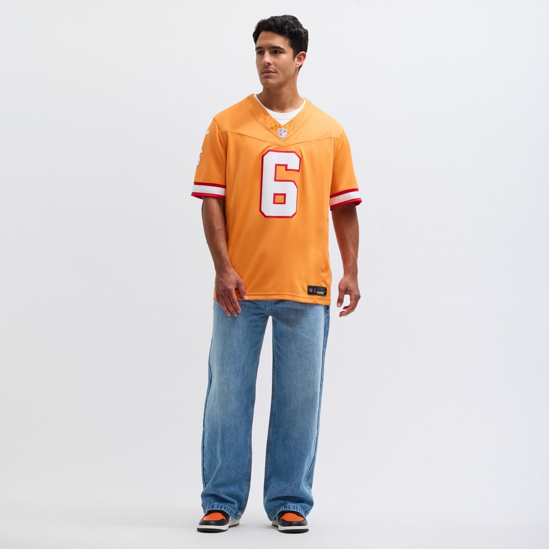 Baker Mayfield Tampa Bay Buccaneers Nike 2nd Alternate Vapor F.U.S.E. Limited Jersey - Orange Official NFL Team Apparel Football Fan Gear