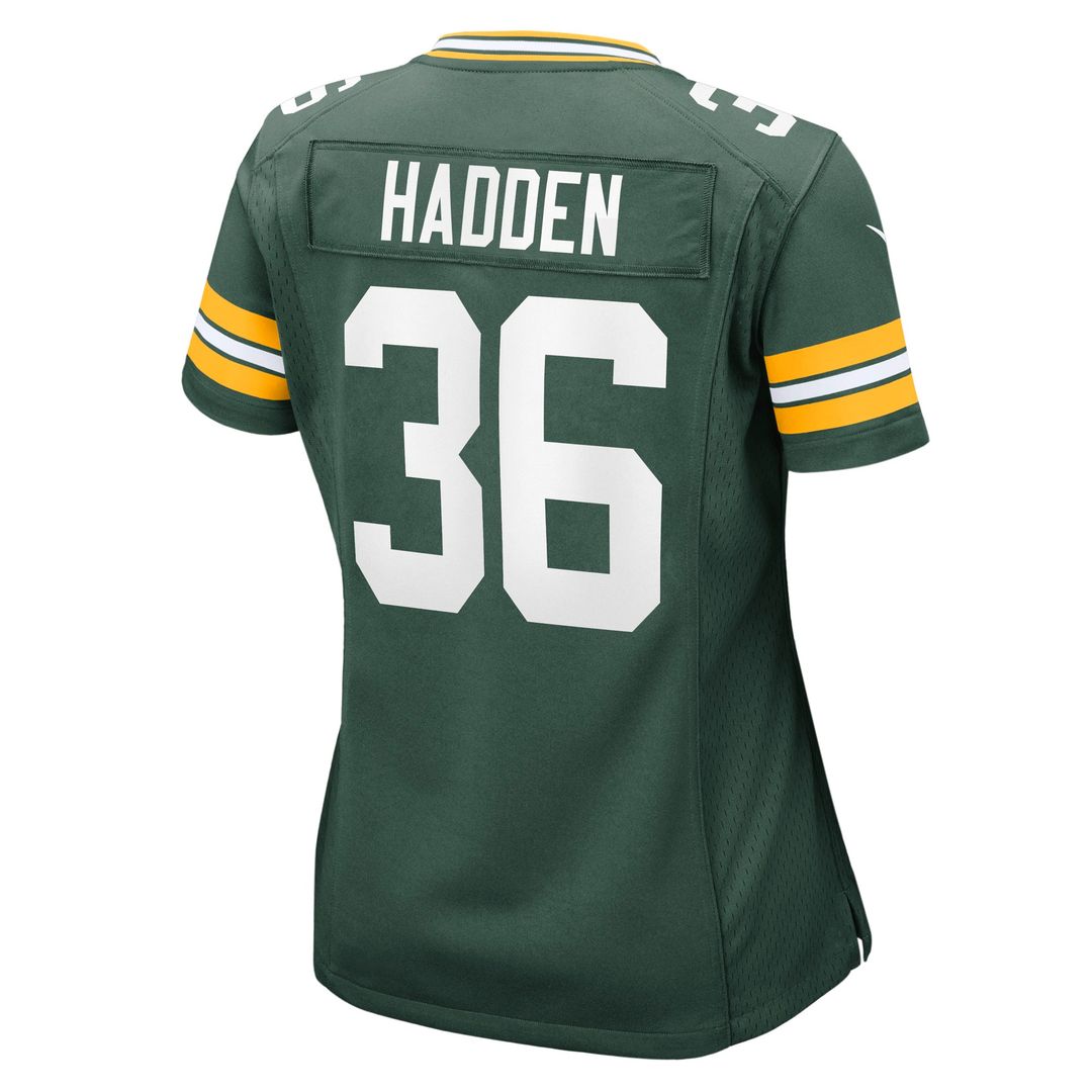 Kamal Hadden Green Bay Packers Nike Women's Team Game Jersey - Green Official NFL Team Apparel Football Fan Gear