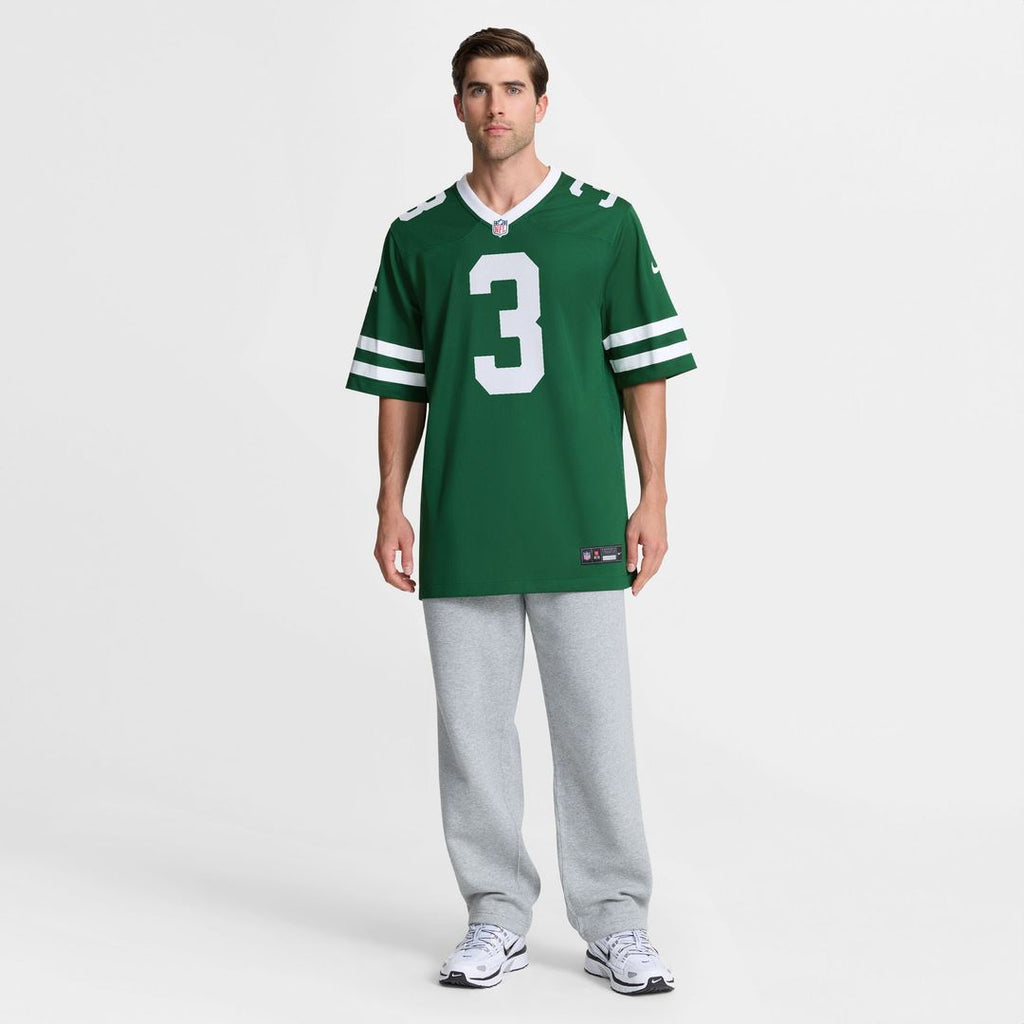 John Metchie III New York Jets Nike Team Game Jersey - Legacy Green Official NFL Team Apparel Football Fan Gear