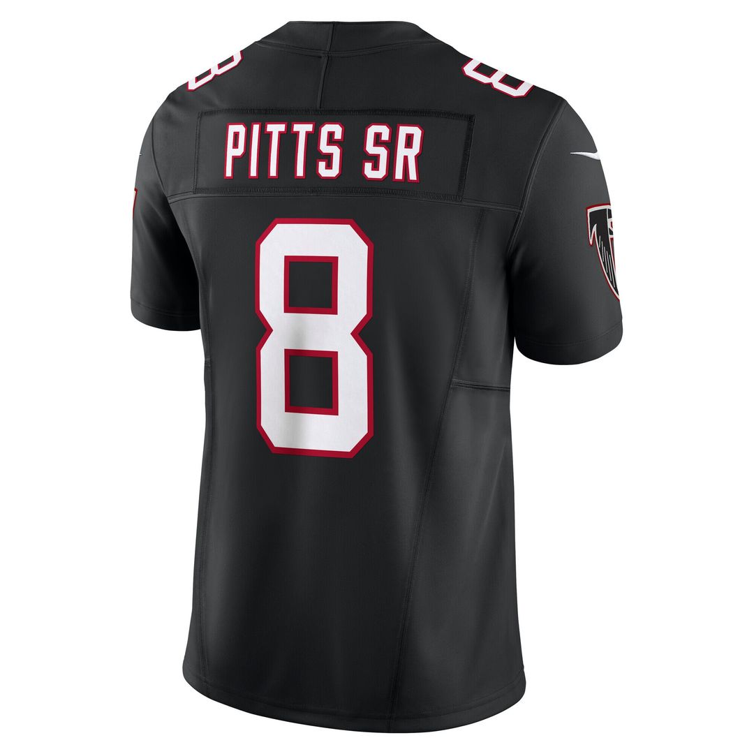 Kyle Pitts Sr. Atlanta Falcons Nike Vapor F.U.S.E. Limited Jersey - Black Official NFL Team Apparel Football Fan Gear