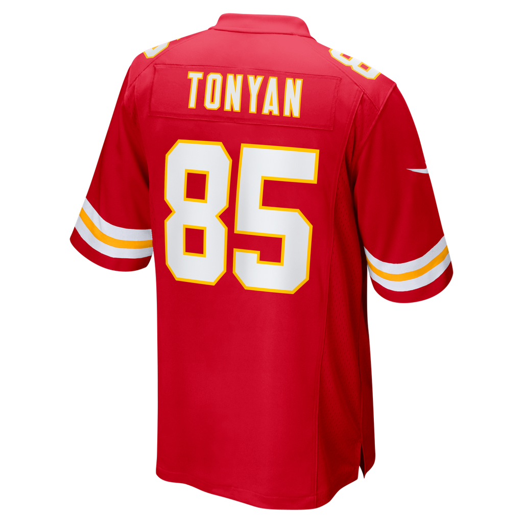 Robert Tonyan Kansas City Chiefs Nike Team Game Jersey - Red Official NFL Team Apparel Football Fan Gear