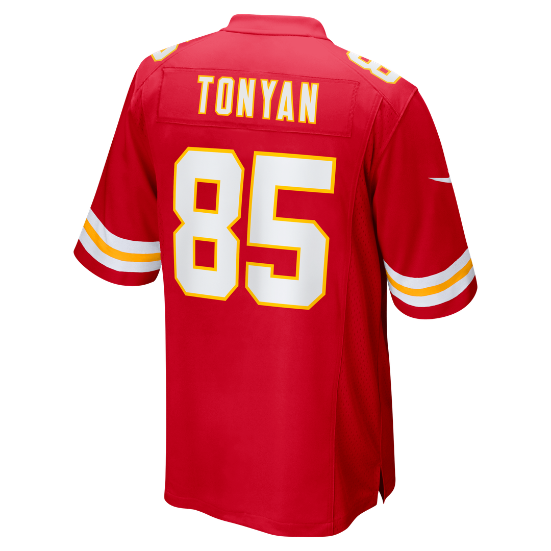 Robert Tonyan Kansas City Chiefs Nike Team Game Jersey - Red Official NFL Team Apparel Football Fan Gear