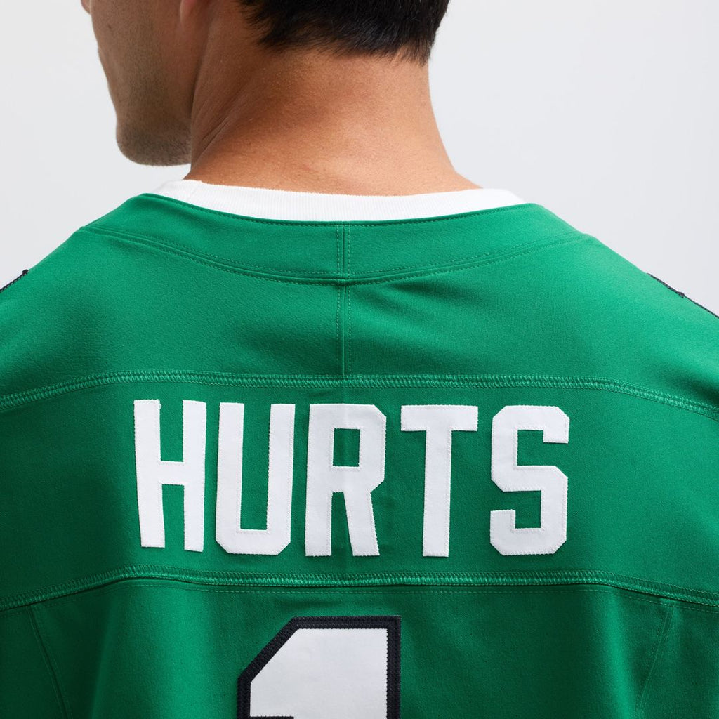 Jalen Hurts Philadelphia Eagles Nike 2nd Alternate Vapor F.U.S.E. Elite Jersey - Kelly Green Official NFL Team Apparel Football Fan Gear