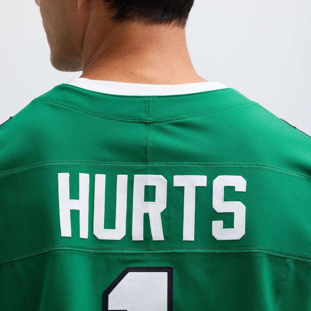 Jalen Hurts Philadelphia Eagles Nike 2nd Alternate Vapor F.U.S.E. Elite Jersey - Kelly Green Official NFL Team Apparel Football Fan Gear