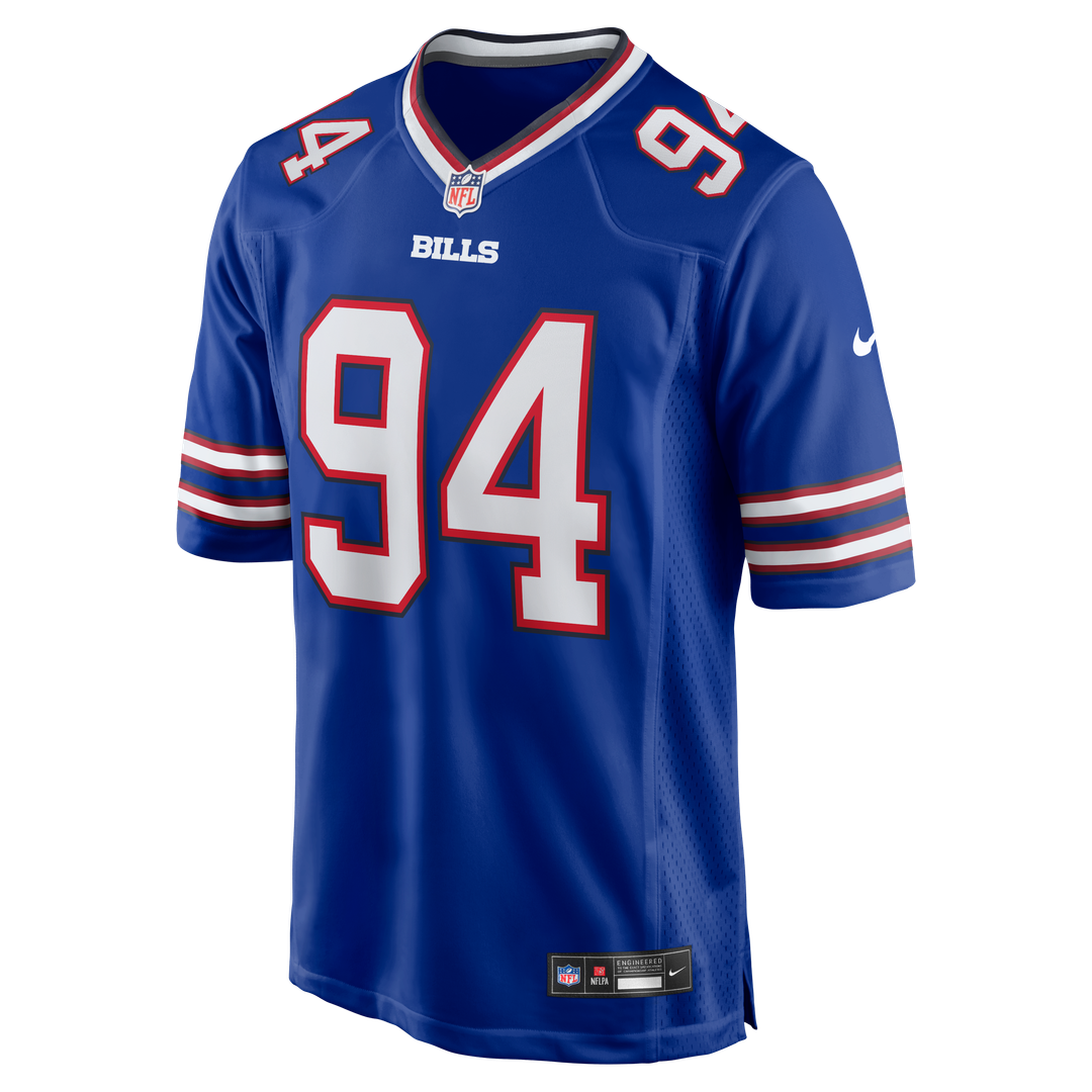 Andrew Brown Buffalo Bills Nike Game Jersey - Royal Official NFL Team Apparel Football Fan Gear
