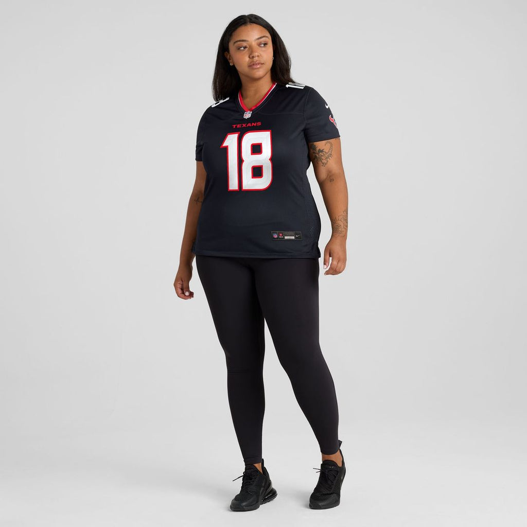 Graham Mertz Houston Texans Nike Women's Team Game Jersey - Navy Official NFL Team Apparel Football Fan Gear