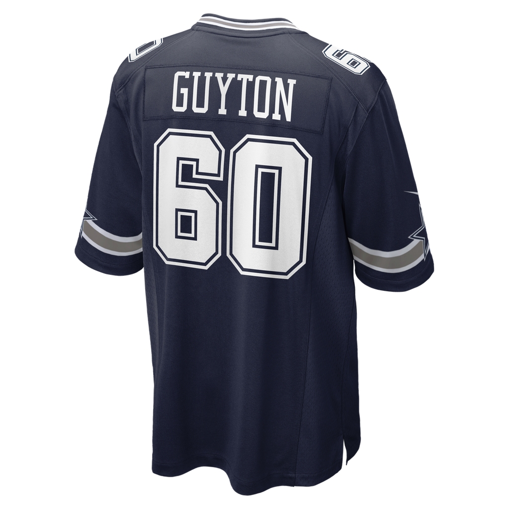 Tyler Guyton Dallas Cowboys Nike Player Game Jersey - Navy Official NFL Team Apparel Football Fan Gear